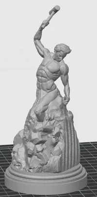 Sculpture Self-Made Man — photo 3