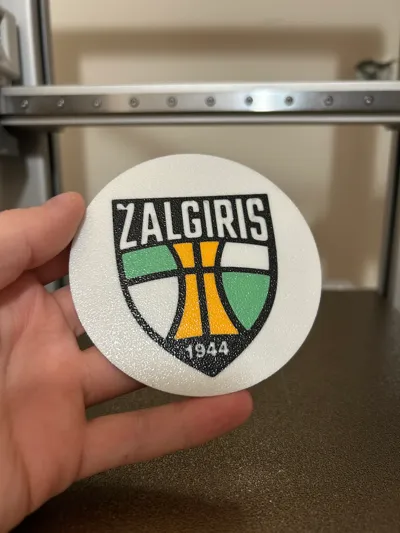 Zalgiris Coaster by Narcizas 3D - MakerWorld