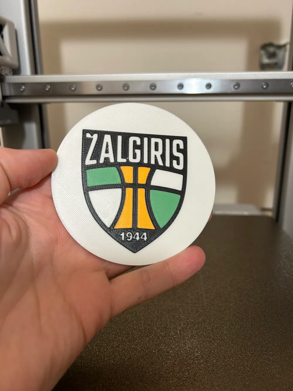 Zalgiris Coaster by Narcizas 3D - MakerWorld