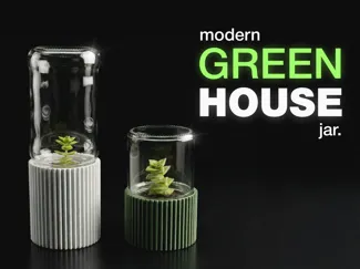Modern Greenhouse Jar