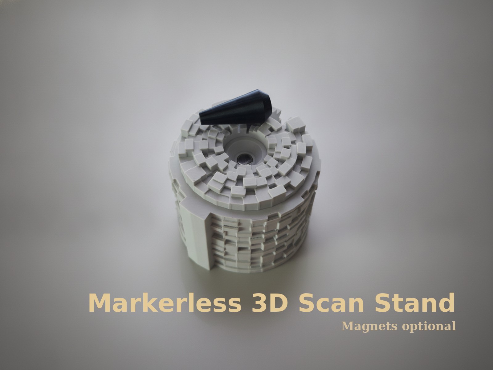 Miniatura 3 do modelo 3D Markerless 3D scanning stand