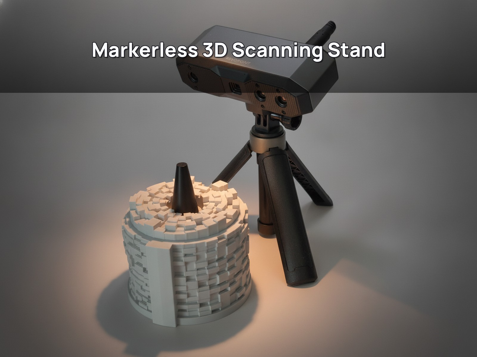 Markerless 3D scanning stand