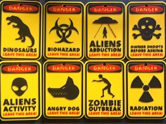 KEYCHAIN DANGER
