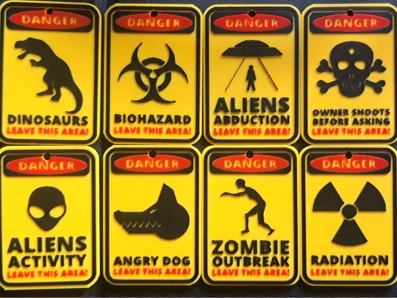 KEYCHAIN DANGER