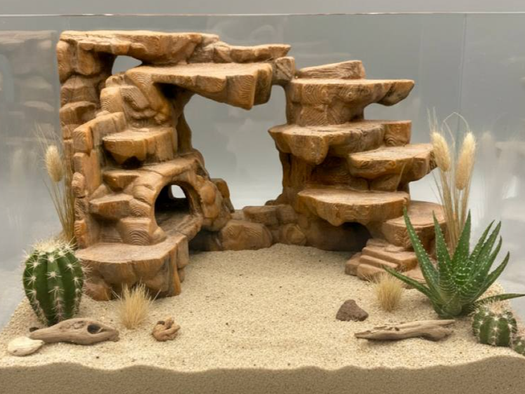 3D-Rückwand ( Canyon )