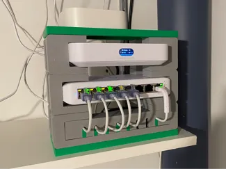 mRack - Small Unifi Homelab Rack System