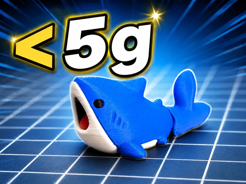 Flexi Screaming Shark (<5g)