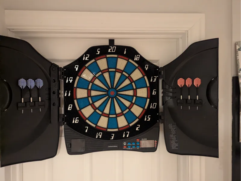 Electronic Dartboard - Over Door Mount