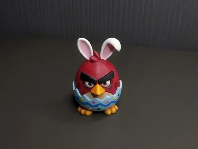 Angry Easter Bird Easter Egg – Perfect for Painting!