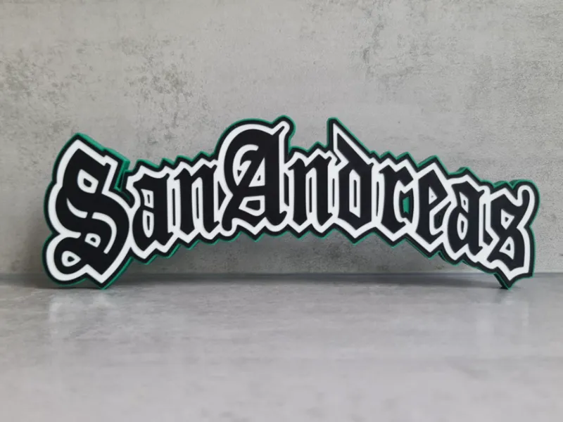 GTA San Andreas Logo / Sign 