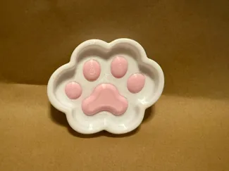 Cute Cat Paw Trinket Mini Tray