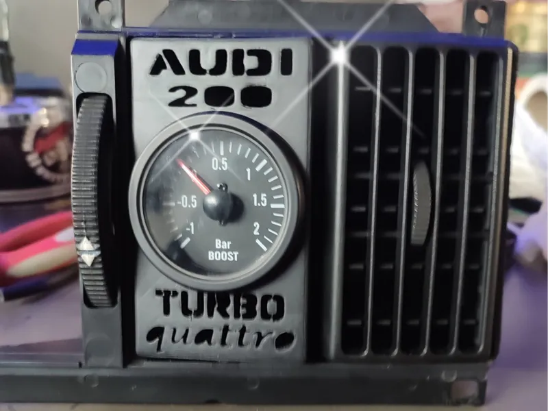 Luftausströmer für Zusatzinstrumente Audi 200