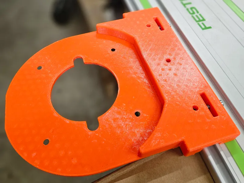 Makita Router Guide Rail Adapter Plate for Festool