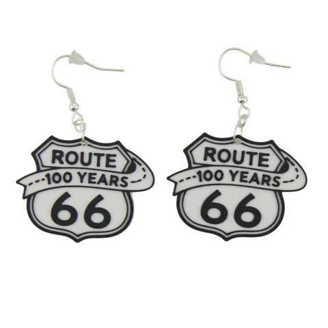 Route 66 100th Anniversary Earrings view 3