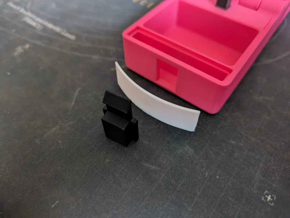 Spring loaded Box Container for Ring, SD Card, etc - Free 3D Print ...