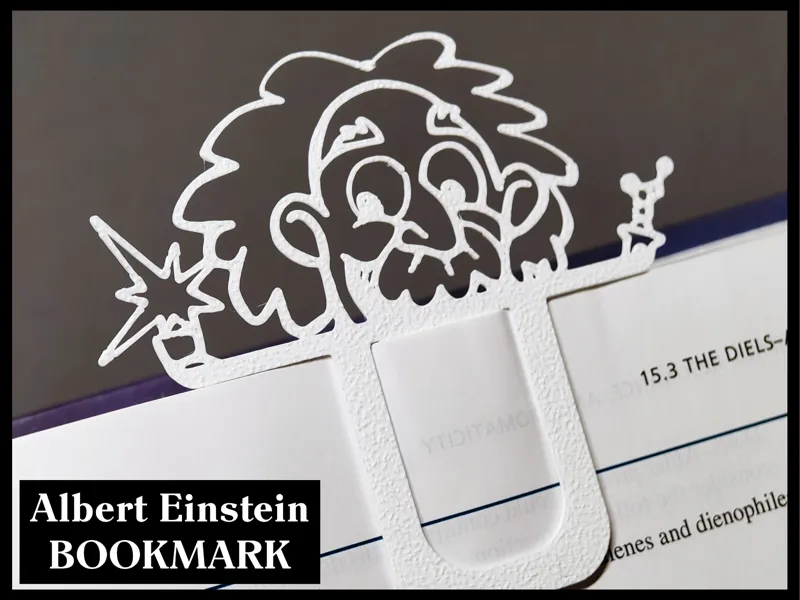Einstein the Scientist Bookmark