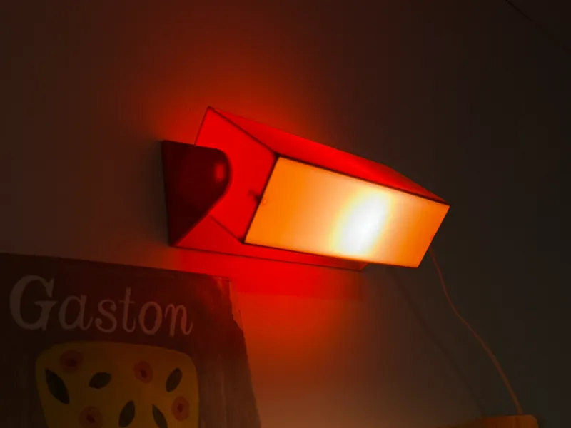 Rotating Wall Lamp (Night-light + Reading Light)