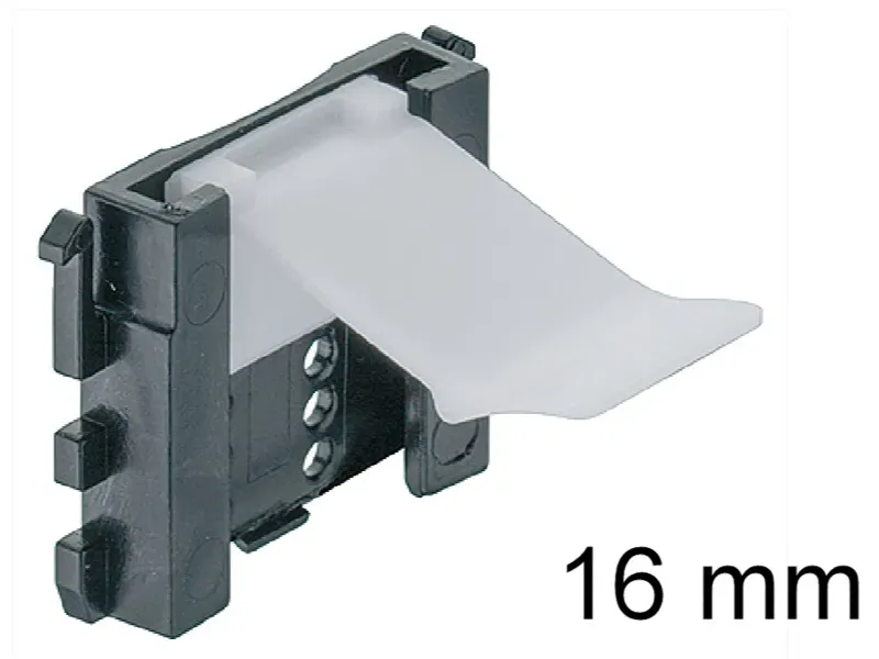 Häfele Sockelleistenhalter Federclip