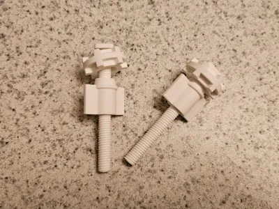 Toilet Seat Fix ( bolt nut stoper )