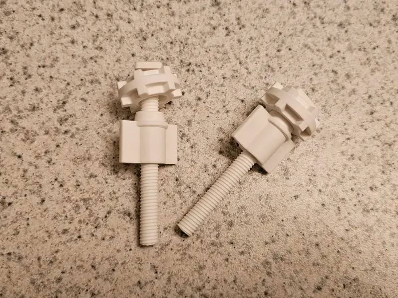Toilet Seat Fix ( bolt nut stoper )