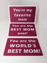 Mother's Day: world's best mom, favorite mom, best mom ever