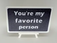 You're my favorite person