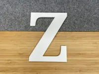 Lettre Z décorative — photo 2