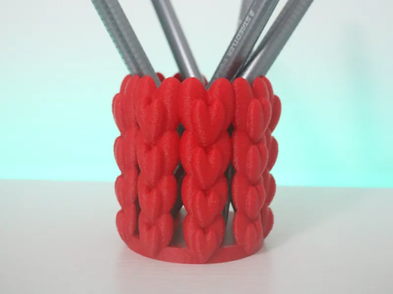 Heart Pencil Holder