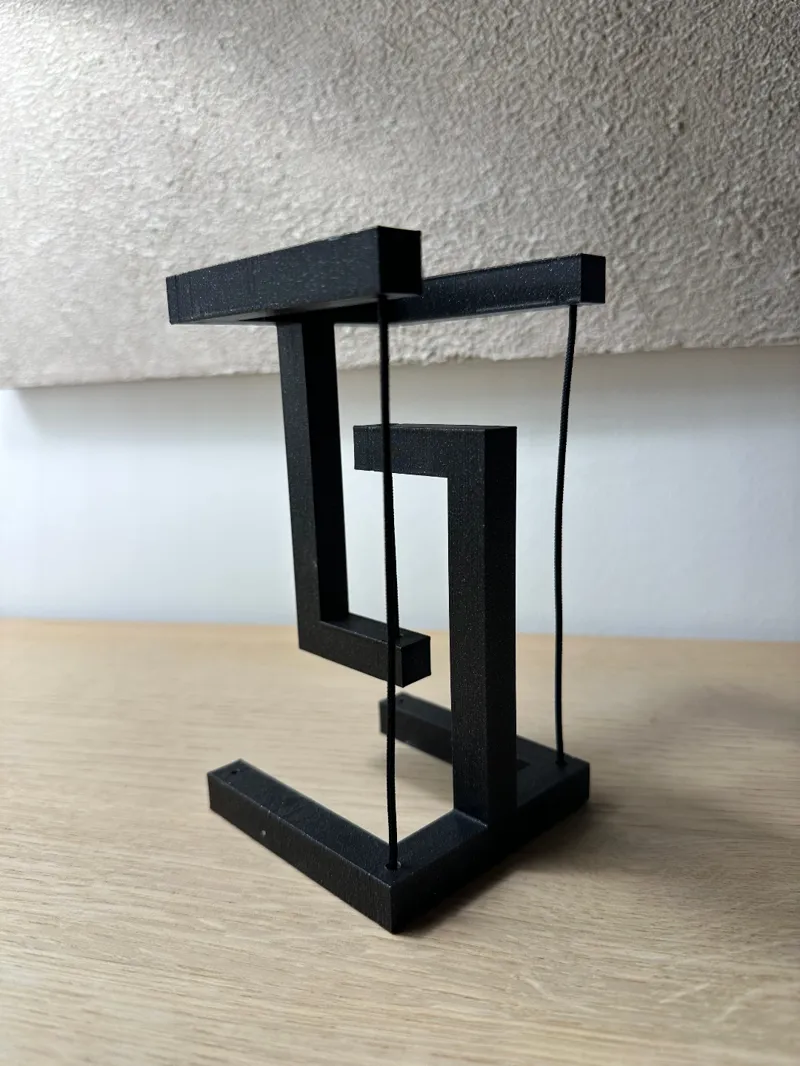 Impossible Tensegrity Table