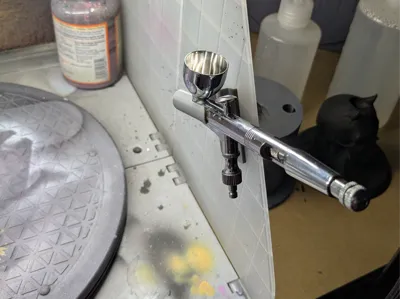 Airbrush Holder for Spray Booth
