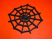 Dessous de verre toile d'araignée Halloween — photo 1