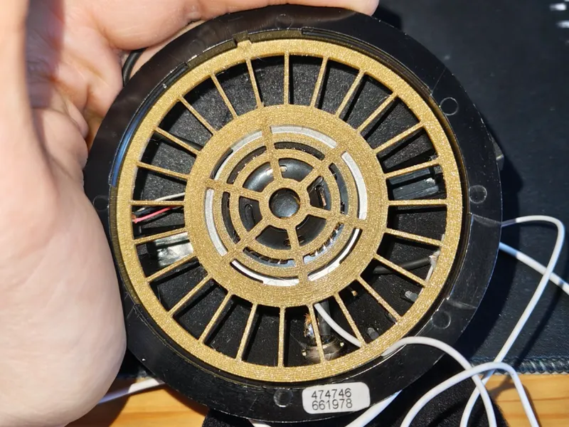 Koss KSC75 driver baffle for DT770 PRO 