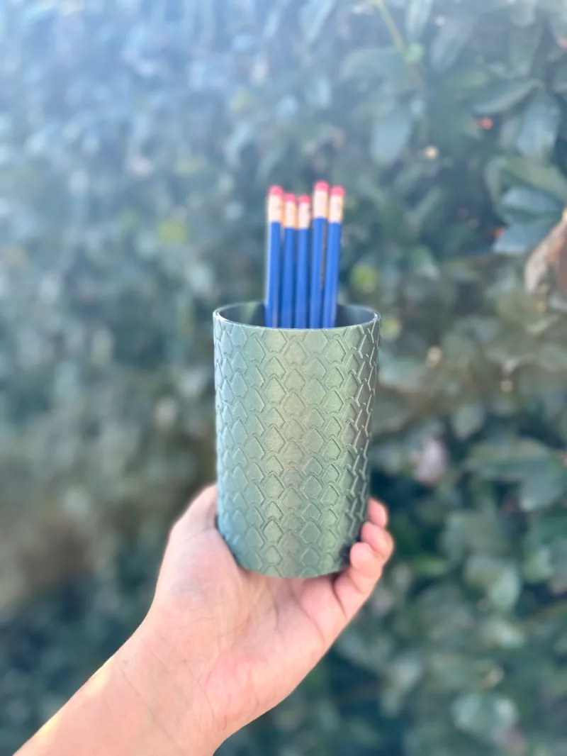 Dragon Scale Pencil Holder