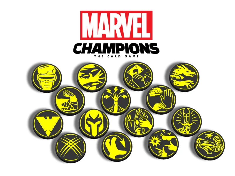 X-Men Hero Activation Tokens |Marvel Champions|