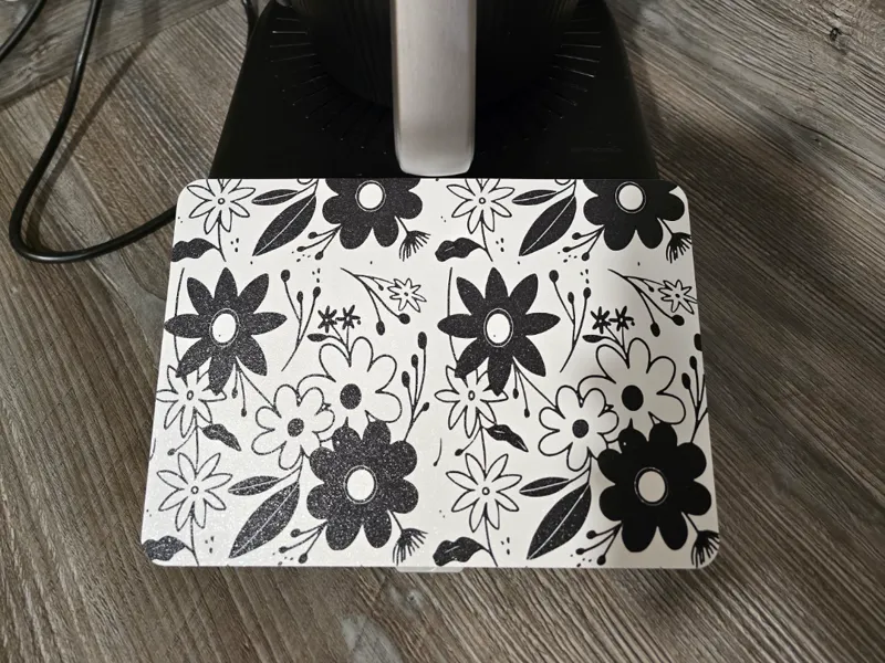 Protection écran Thermomix TM7 fleurie.