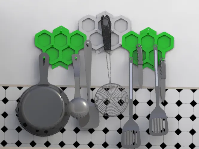 Modular Kitchenware Hanger