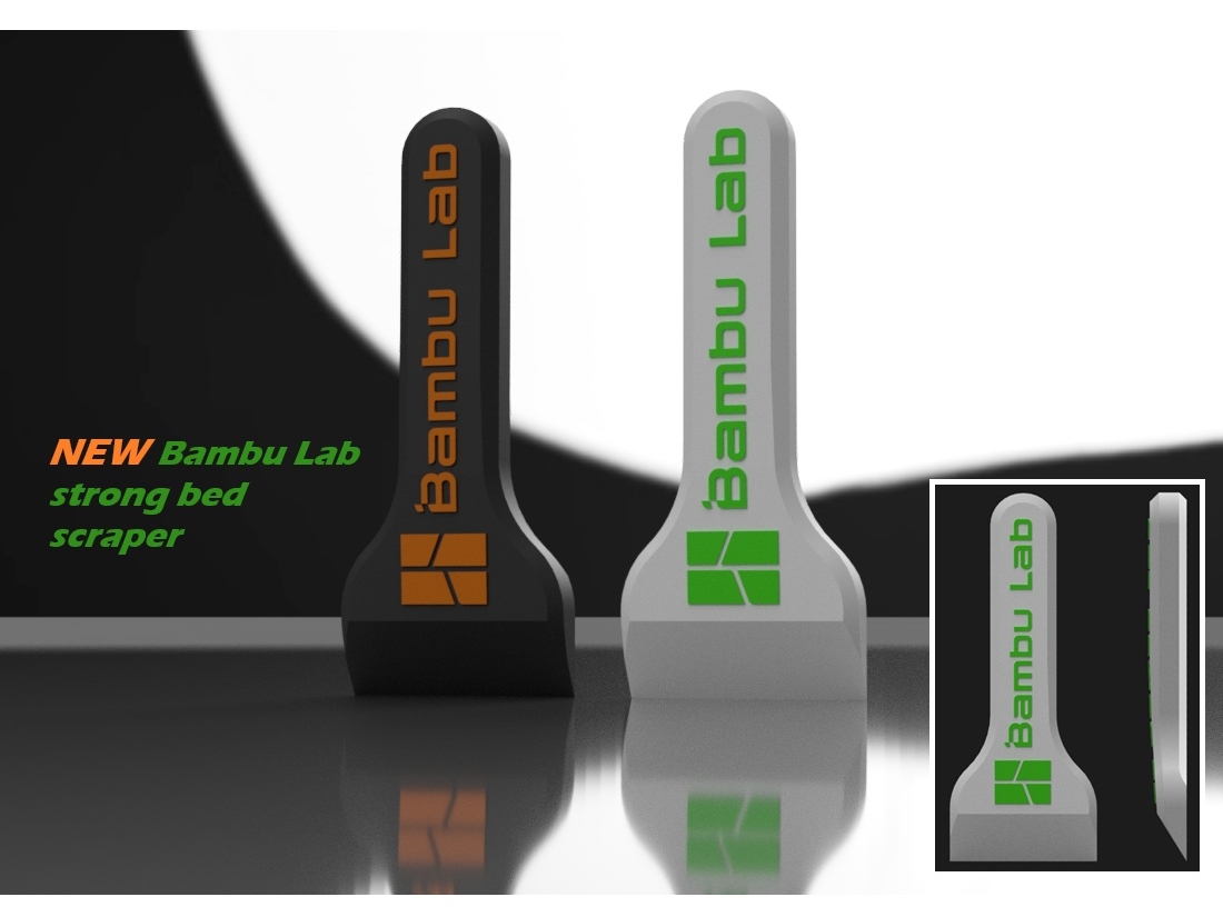 Miniatura 2 do modelo 3D NEW Bambu Lab Strong Bed Scraper