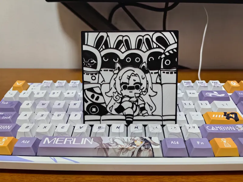 妮可 1v5 摆件