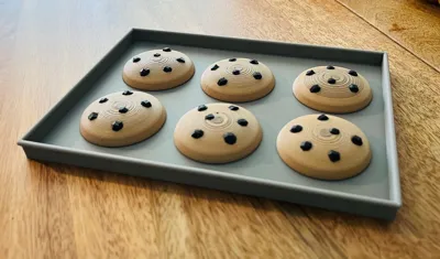 Toy Cookies & Baking Sheet