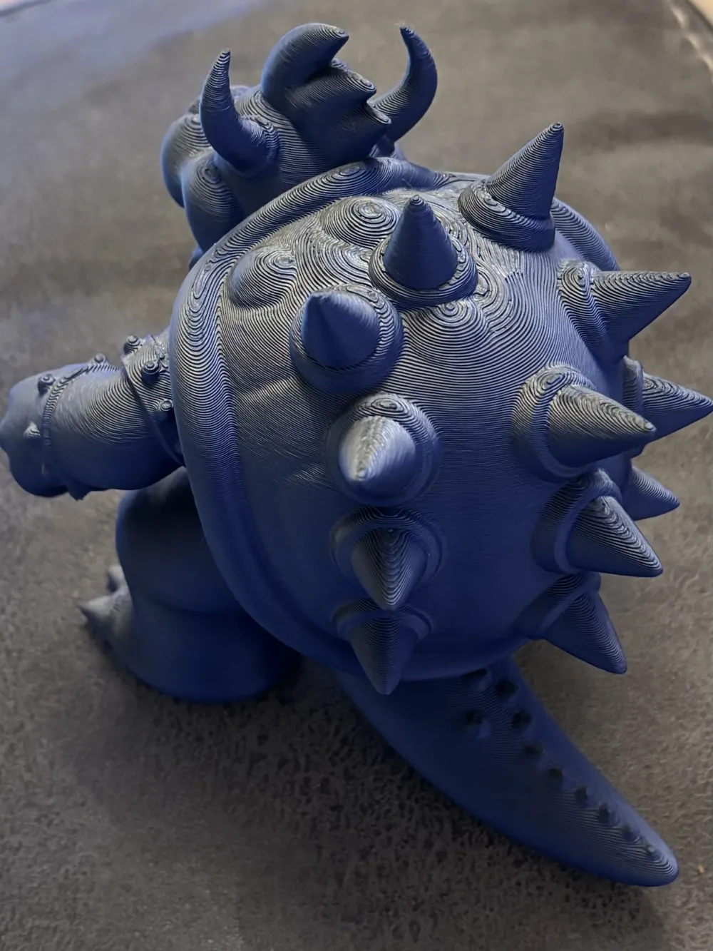 Bowser Inspired Super Mario Model - Free 3D Print Model - MakerWorld