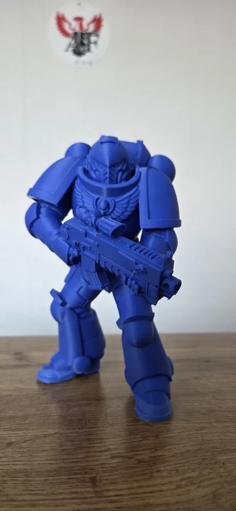Space Marine - Free 3D Print Model - MakerWorld