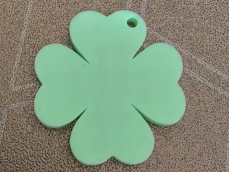 four-leaf clover keychain