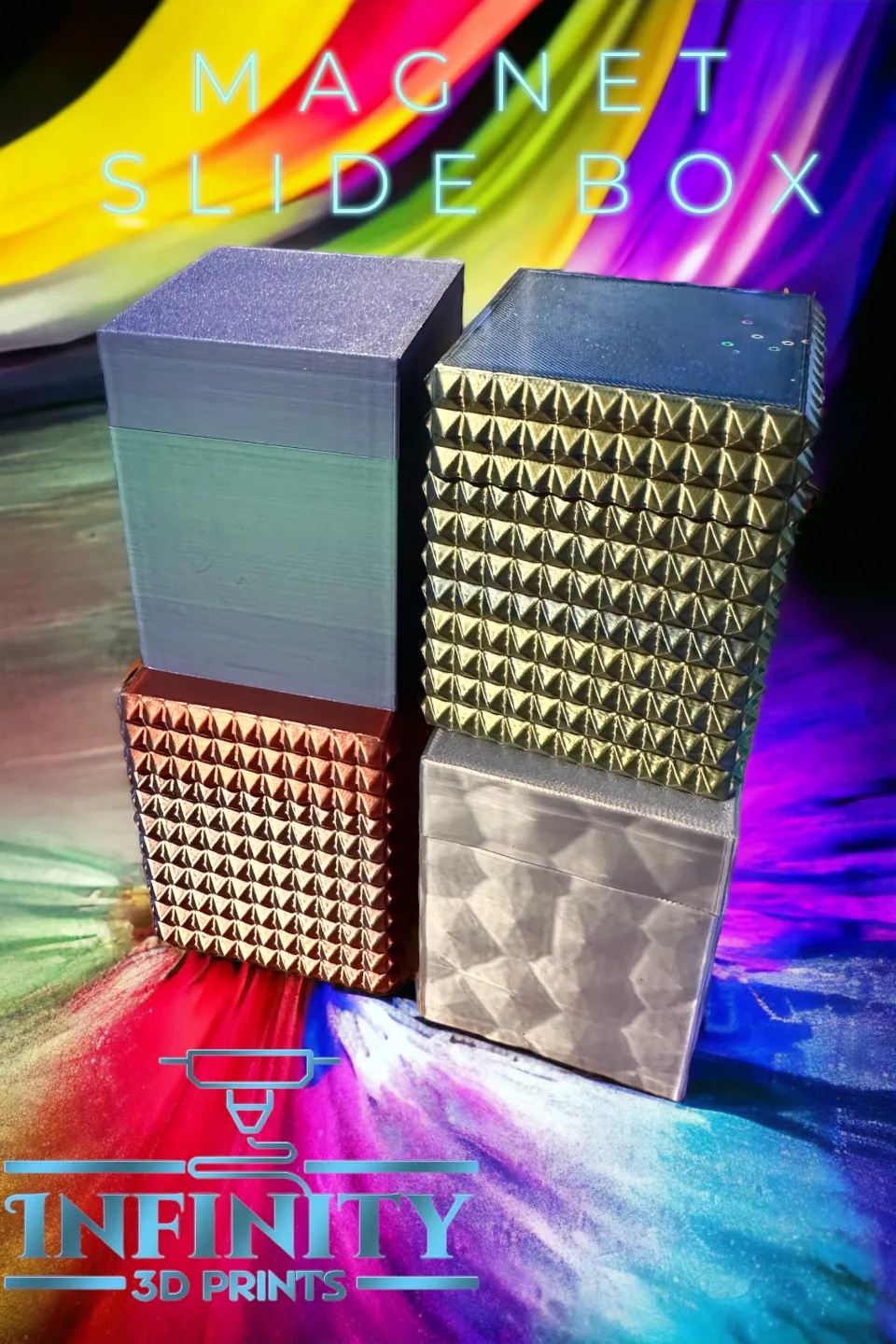 Magnet Slide MAGNET SLIDE BOX by INFINITY 3D PRINTS MakerWorld: Download Free 3D Models