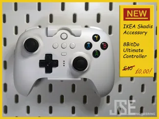 IKEA Skadis Holder 8BitDo Ultimate