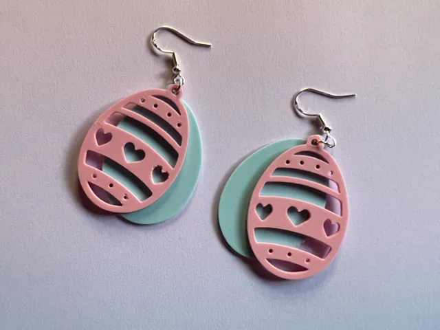 Earrings Easter Eggs