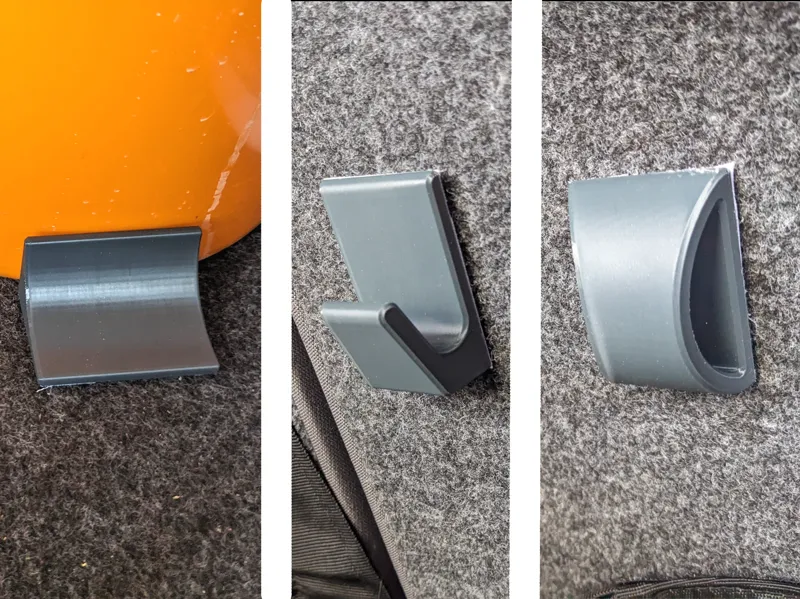 Various velcro storage aids