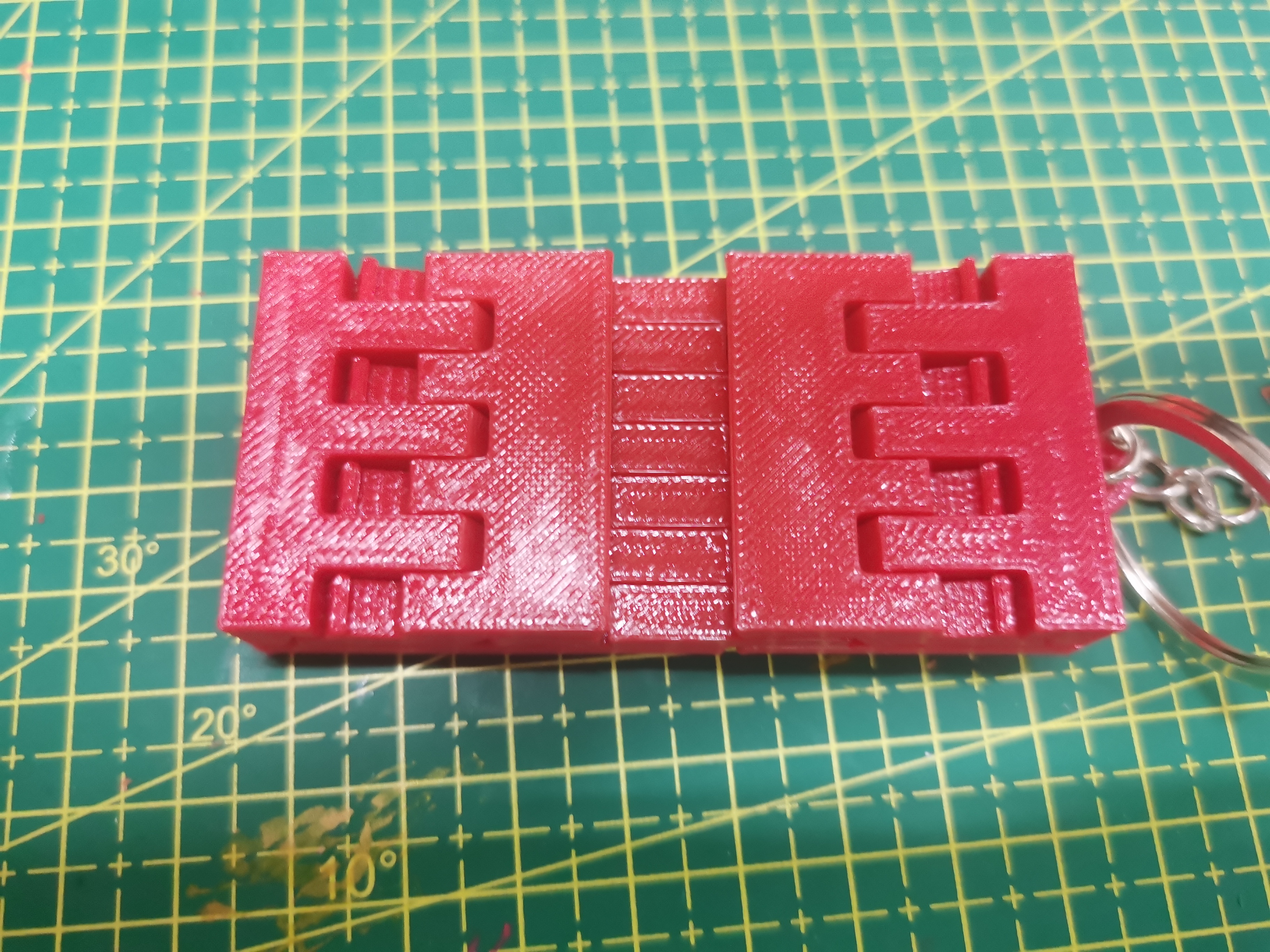 Miniatura 4 do modelo 3D 鲁班凳（一体打印折叠板凳）