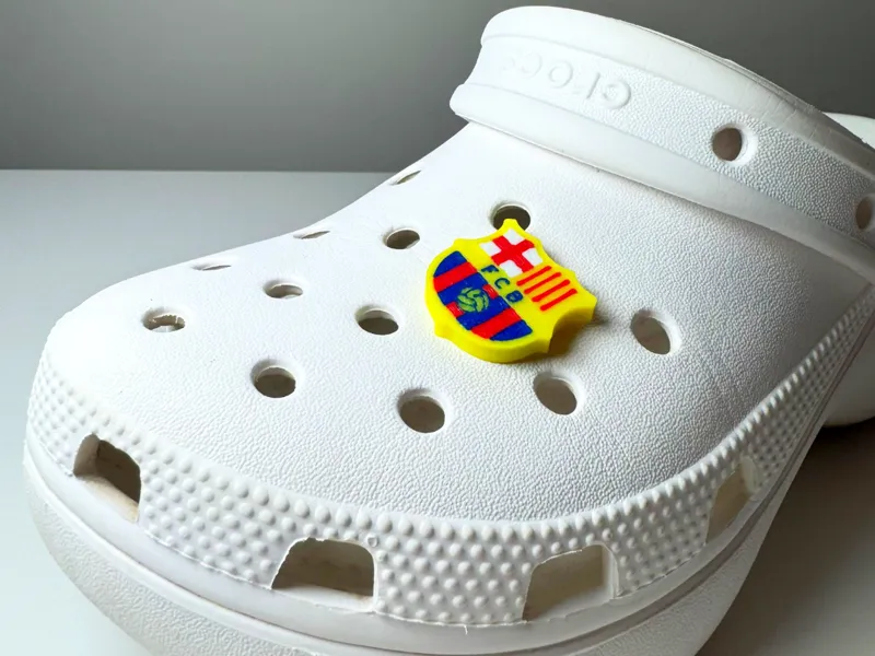 barça crocs
