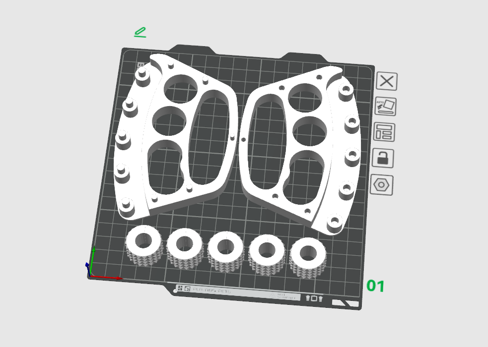 Miniatura 1 do modelo 3D 手持式滚轮按摩器(宝可梦版)