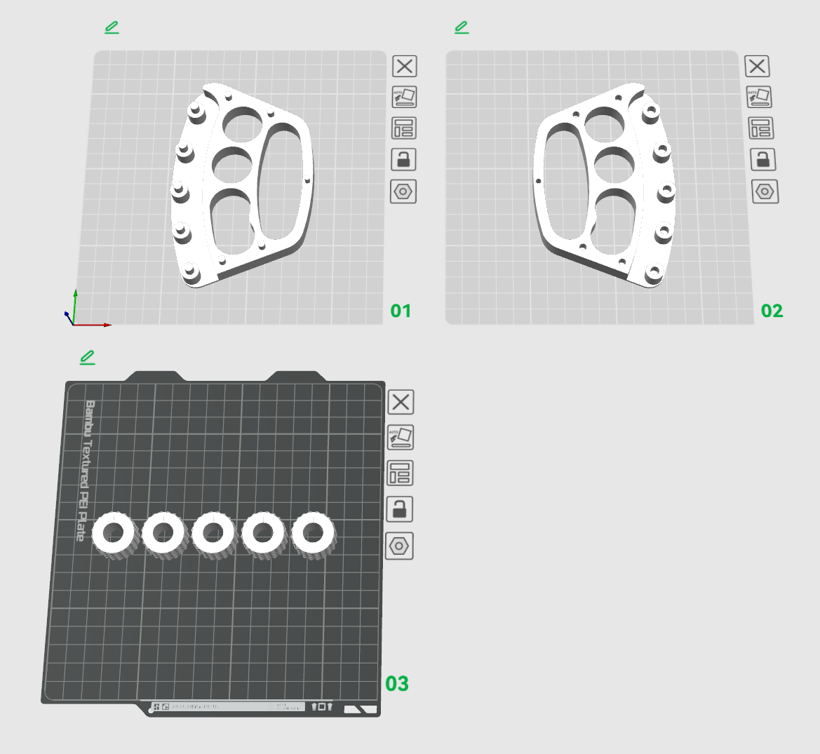 Miniatura 3 do modelo 3D 手持式滚轮按摩器(宝可梦版)